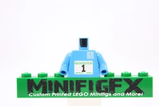 Michael Scott Dunder Mifflin Fun Run Race for the Cure Torso LEGO Office 21336