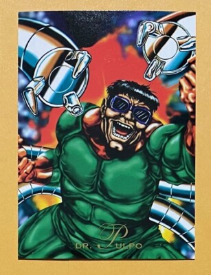 1995 Pepsi Marvel Card #9 Dr. Octopus (RARE Spanish version)