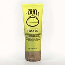 Sun Bum Face Sunscreen Lotion Spf 50, 3 Oz