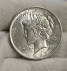 1922 US Peace Silver Dollar $1 Unc
