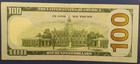 "Six Of A Kind 5's" Trinary $100 Bill - Serial Number JB52555554A - 2009 Series — photo 3