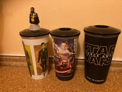Star Wars Kino-Becher/ Cups (Episode 7 & 9 & Solo: A Star Wars Story)