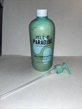 Self Tanning Isle Of Paradise Butter Hello Golden Glow 16.9 Fl Oz New + Pump