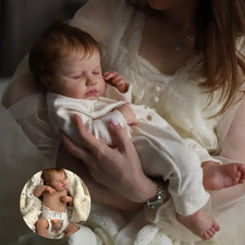 Reborn Newborn Baby Girl Dolls Full Body Silicone Soft 20 Inch Real Lifelike Wat