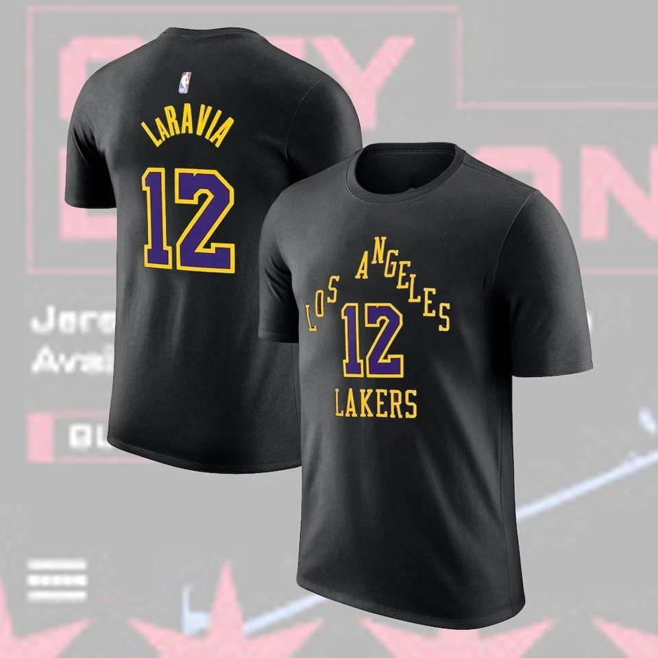 🎉Los Angeles La*kers 2025/26 edición ciudad nombre y número para fans: Dončić, Reave Foto 4 de 4