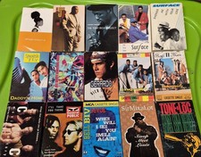 Lot of 15 Vintage 80s 90s Cassette Tape Singles Rock/R B/Rap/Pop
