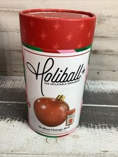 Holiball Inflatable Ornament Med Vintage Red 18 Diameter