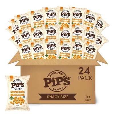 Pip s Heirloom Baked Cheddar Cheese Balls   1 oz Bags (24 pk)   Individually ...