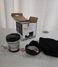 Samyang 12mm F2.0 Ultra Wide Angle Lens MFT Mount