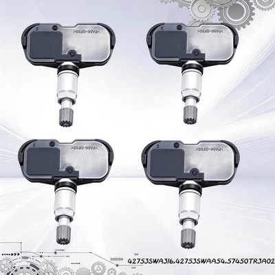 4X   Tire Pressure Sensor TPMS 42753-TR3-A810 For Honda Civic Odyssey