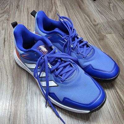 Adidas Men Defiant Speed Shoes Sneakers Blue Training  Size 9