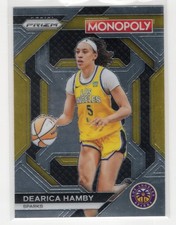 2024 Panini WNBA Monopoly Prizm Dearica Hamby WNBA23 Insert Los Angeles Sparks