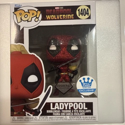 Funko POP!: Marvel Studios Deadpool & Wolverine - Ladypool #1404 (Diamond)
