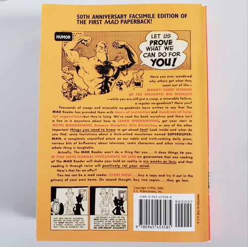 The MAD Reader-50th Anniversary Edition, 2002. ibooks - MAD Comics. PB - Picture 3 of 13