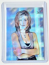 Rachel Green Limited Artist Signed Jennifer Aniston “Friends” Refractor Card 1/1