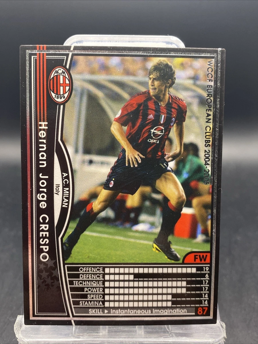 2004-05 Panini WCCF European Clubs - Hernan Crespo #156/224 for