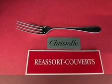 Forchetta Tavola Tinta Piatto Antico 20.5 CM christofle Bel Stato Metallo Silver