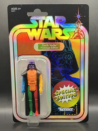 Star Wars Retro Collection Darth Vader Prototype Purple Head - Picture 1 of 4