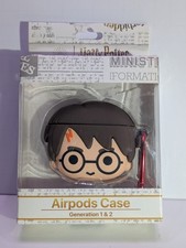 Culturefly Harry Potter AirPods Case 1st 2nd Gen Silicone With Clip