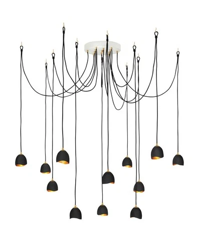 Hinkley Lighting 35908 Nula 12 Light 60"W Lisa McDennon Multi - White - Picture 8 of 8