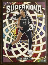 2025 Panini Instant WNBA Supernova #SN-5 A'ja Wilson Las Vegas Aces