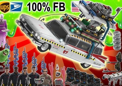 Sealed Haslab Ghostbusters Ecto-1 Plasma Series - Anniversary - Deluxe All Tiers