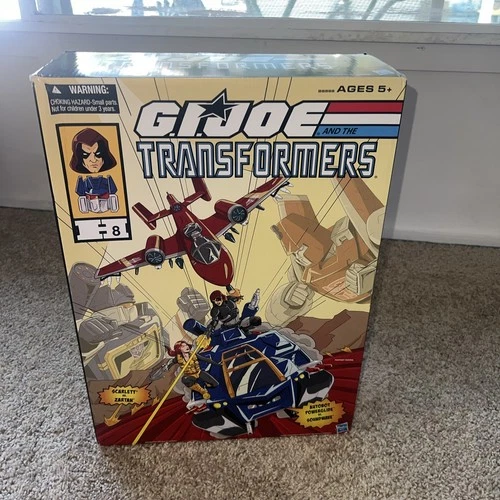 2015 Hasbro G.I. Joe Transformers Scarlett Vs. Zartan Autobot Powerglide New
