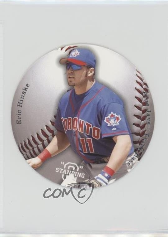 2003 Upper Deck Standing O Die-Cut Disc Eric Hinske #S-84 2u3