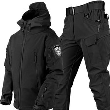 Tactical Winter Set Men's Outdoor Windproof Waterproof Suit Multi-Pocket pant