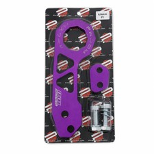 Password Jdm Universal Front Rear Tow Hooks - Color Purple Rear Tow Hook