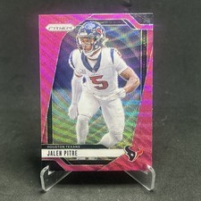 2024 Panini Prizm - Jalen Pitre #118 Pink Wave Prizm