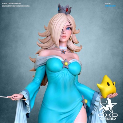 Super Mario Bros.   Rosalina | Resin Figur Fanart Statue Modell
