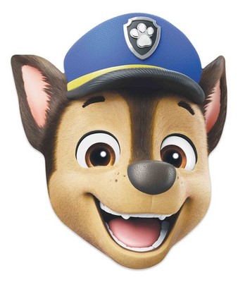 Paw Patrol - Chase - Maske - 30x20 cm