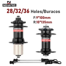 MTB Bicycle Discs Card Hub 28 32 36 Hole Mountain Bike Front Rear Bearing Hub