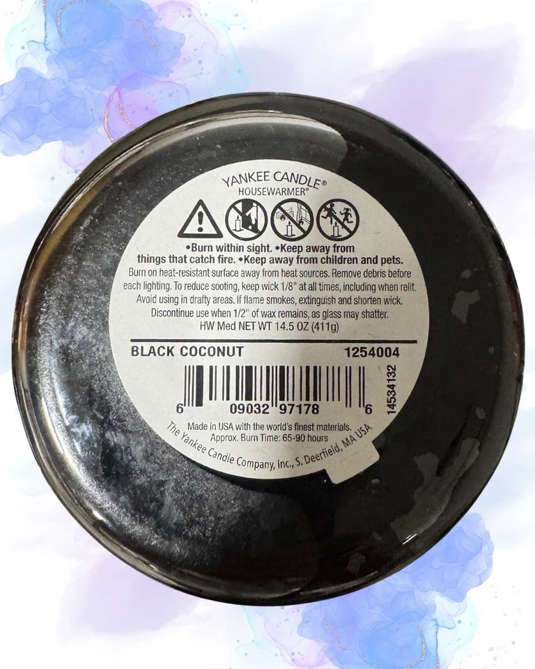 Yankee Candle Black Coconut Medium Jar Candle - Image 3 of 3