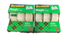 Scotch Magic Tape, Invisible, Holiday Supplies and Gift Wrap Tape, 6 Rolls