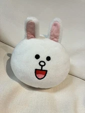 LINE FRIENDS Plush Mobile Stand - CONY Character Soft Cellphone Dock and Holder