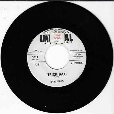 EARL KING/TRICK BAG/ALWAYS A FIRST TIME WLP USED 45RPM