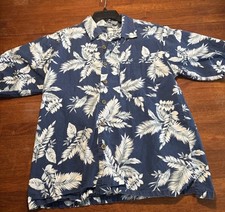 Vintage 90  s Ocean Pacific OP Sport Men  s Button Up Hawaiian Shirt Medium