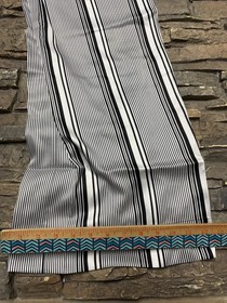 Victoria Secret Silky Satin Stripe Lounge Pajama Pants Bottom Flare Pockets NWT