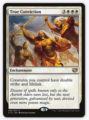 Foil True Conviction (Pack Fresh) - Scars of Mirrodin (SOM)