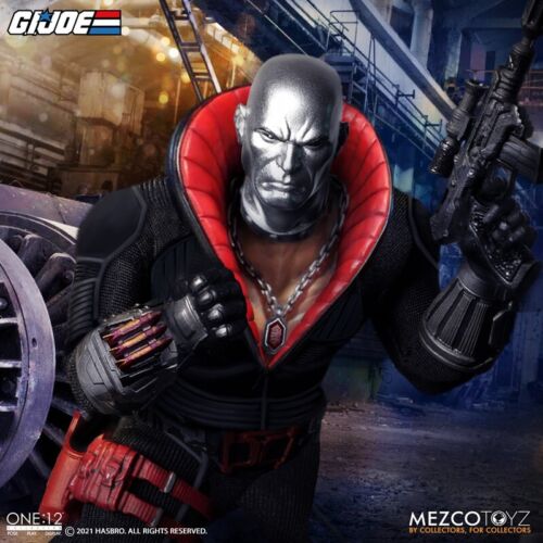 Mezco Toyz One:12 Collective G.I. Joe Destro Modellino scala 1/12 in stock - Foto 5 di 17