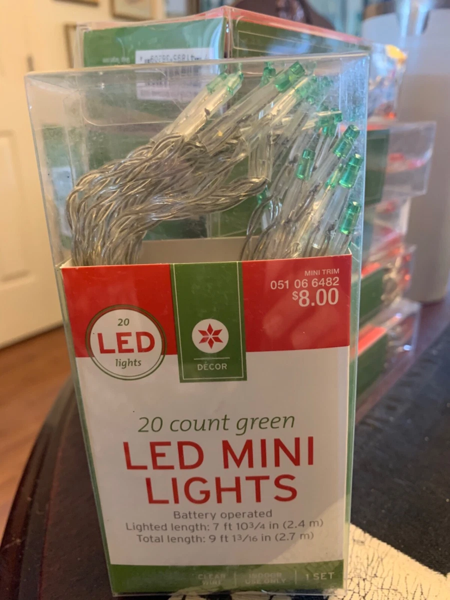 Green led lights battery powered deals