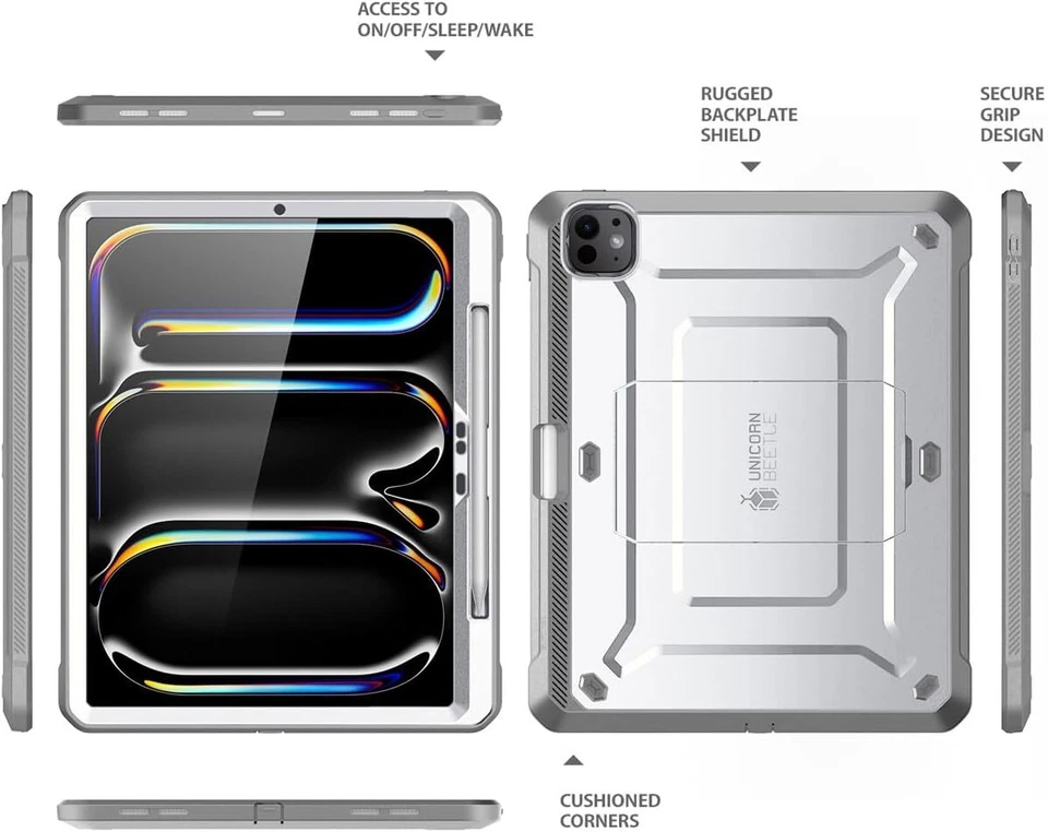 SUPCASE para Apple iPad Pro 13 pulgadas M4 (2024) Estuche multicapa Soporte para bolígrafo Cubierta Foto 4 de 4