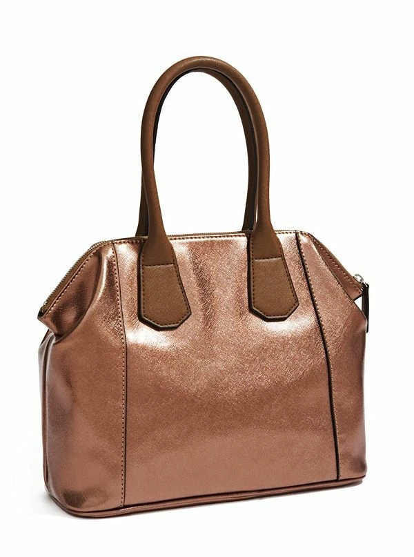 NUEVO BOLSO DE MANO BOLSO MONEDERO CAJA METÁLICA ASHERTON BRONCE ADIVINAR Foto 2 de 3