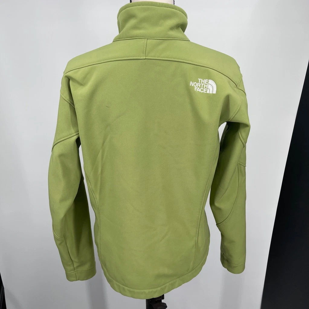 north-face apex softshell mock neck zipper mesh pocket jacket