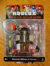 Jazwares Roblox AFTER THE FL ASH: WASTELAND SURVIVOR Figure NEW SEALED