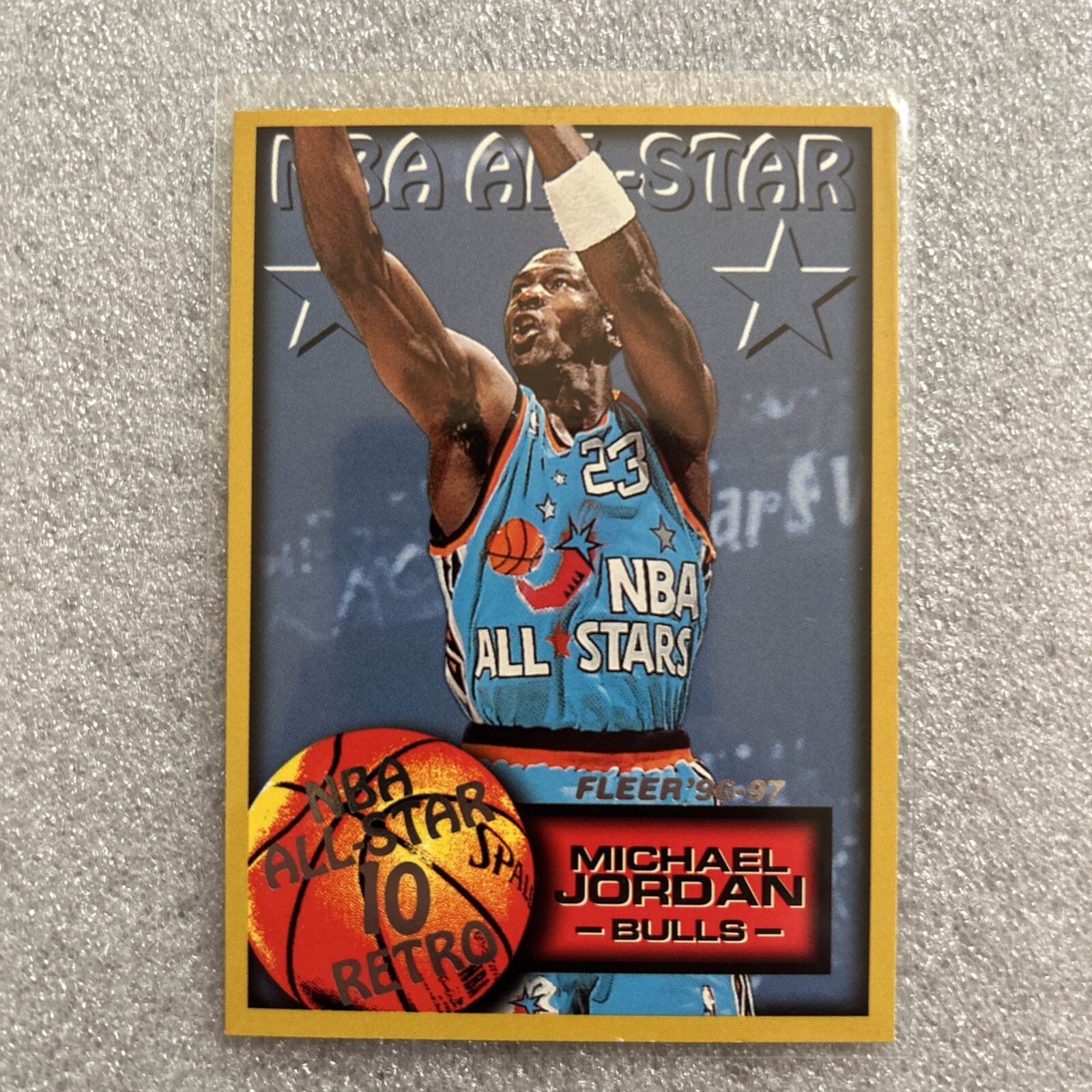 1996-97 Fleer - NBA All-Star Retro #282 Michael Jordan