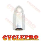 Chrome Horn Tall Spike Acorn Nut For 91-15 Harley Touring Dyna Sportster Softail