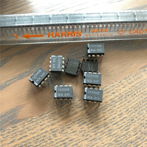 NOS RCA CA3080E CA3080 3080 OPAMP Transconduct Compressor x 100pcs | eBay